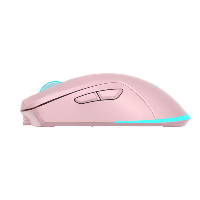 BARACUDA bežični gaming miš BGM-124 TURTLE 3.200dpi rozi