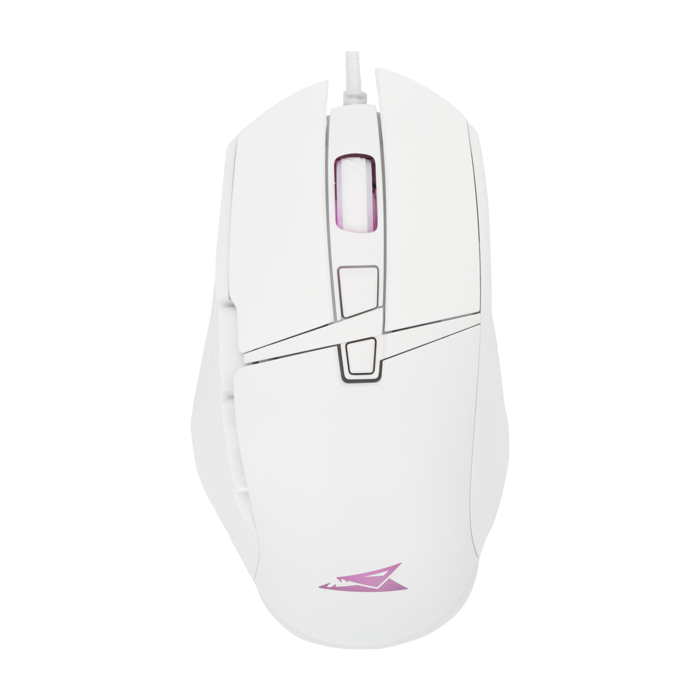 BARACUDA gaming miš BGM-052 RAPTOR bijeli 6.400dpi