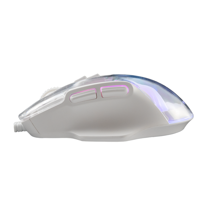 BARACUDA gaming miš BGM-062 ANGLERFISH bijeli 7.200dpi