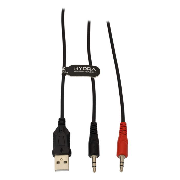 BARACUDA gaming slušalice BGH-021 HYDRA bijele