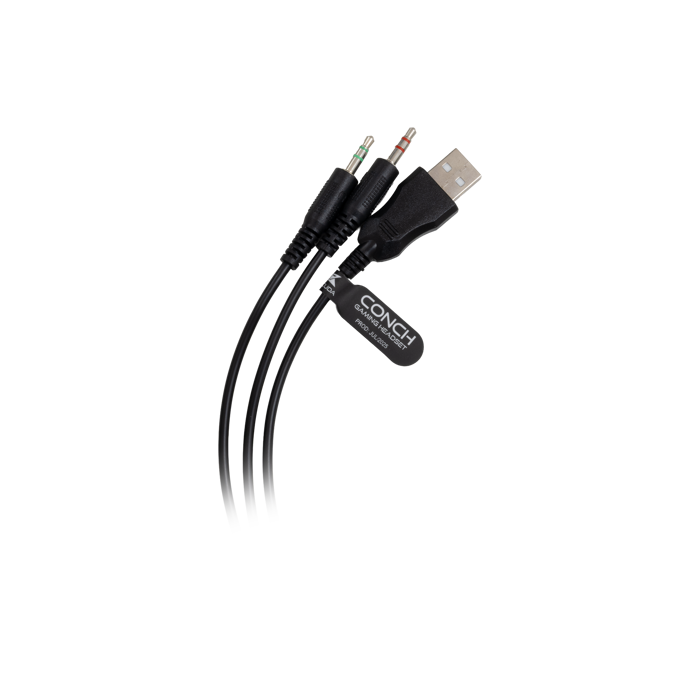 BARACUDA gaming slušalice BGH-031 CONCH bijele