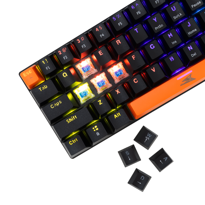 BARACUDA gaming tipkovnica BGK-03111 DOLPHIN crna pl.sw.