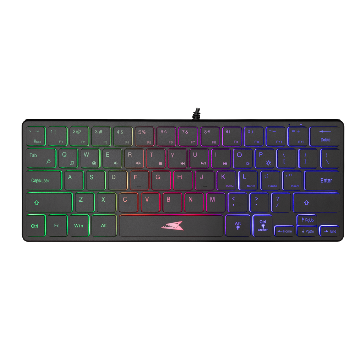 BARACUDA gaming tipkovnica BGK-04141 SEAHORSE crna