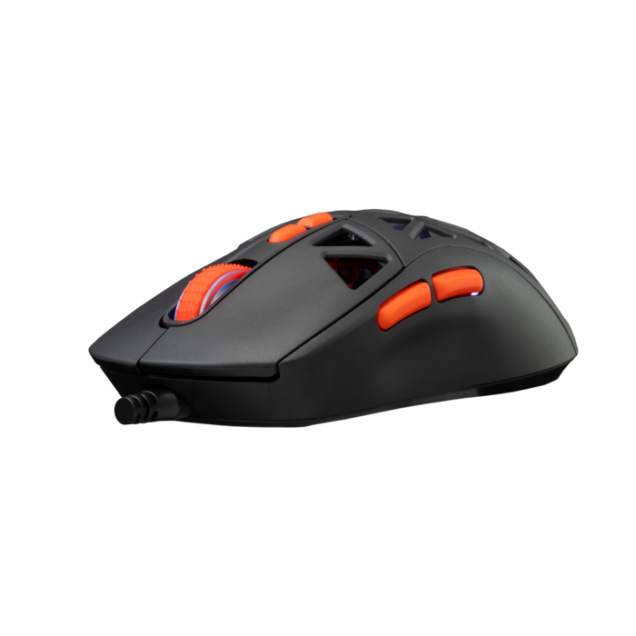 BARACUDA RGB gaming miš BGM-091 SEAL crni 12.800dpi