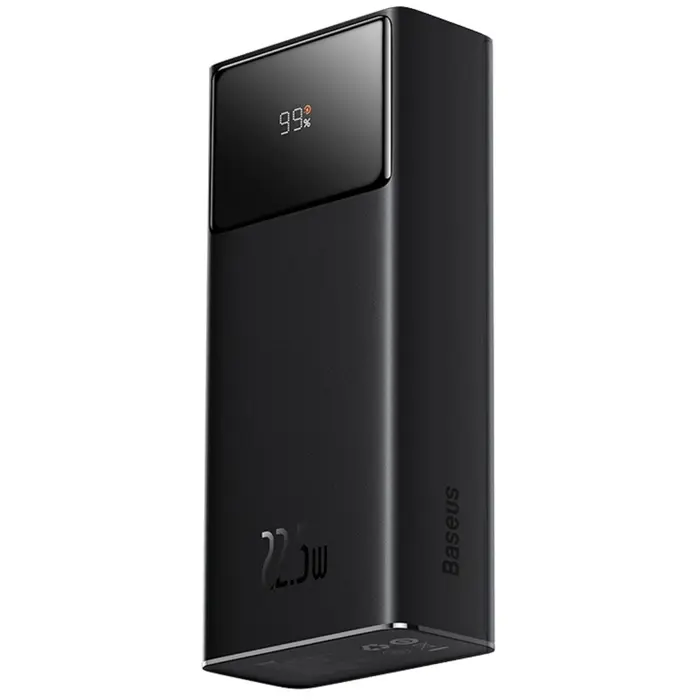 BASEUS ENERFILL FP41 30000 mAh 22.5 W power bank with Baseus Simple USB-A cable 30 cm
