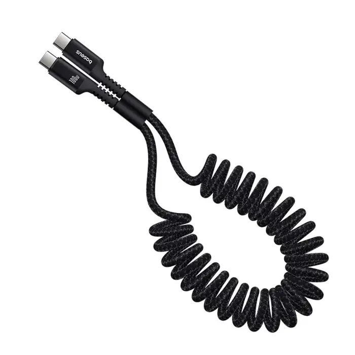 Baseus Fish-Eye USB C to USB C fast charging cable 1 m 100 W Black