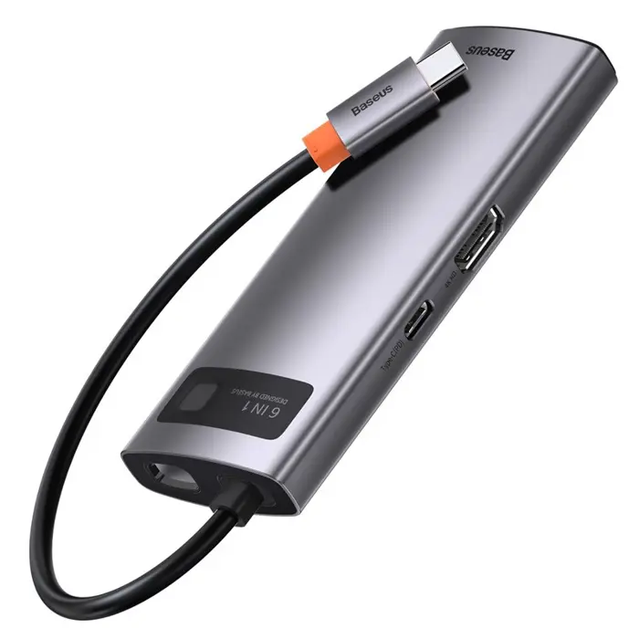 Baseus Metal Gleam USB 3.2 Gen 1 (3.1 Gen 1) Type-C Grey