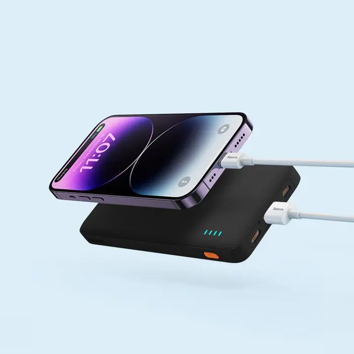 BASEUS POWERBANK AIRPOW 10000MAH 20W (BLACK)