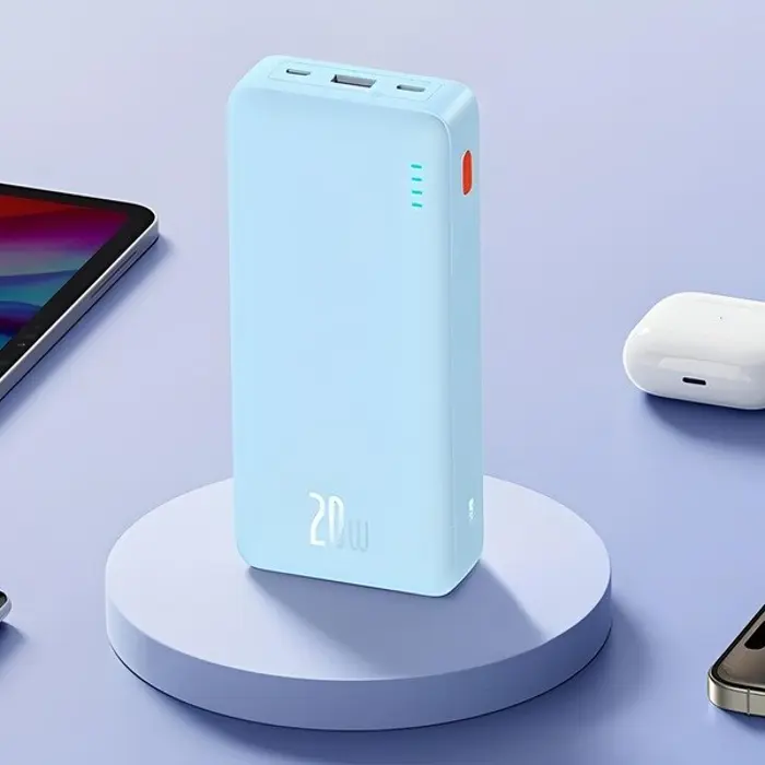 BASEUS POWERBANK AIRPOW 20000MAH 20W (BLUE)