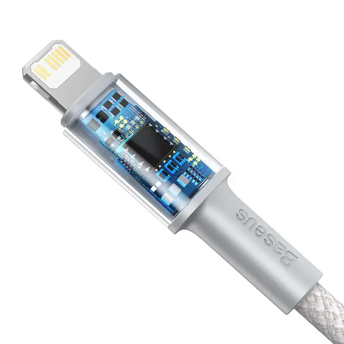 BASEUS USB-C TO LIGHTNING CABLE 20W, 5A, 1M(WHITE)