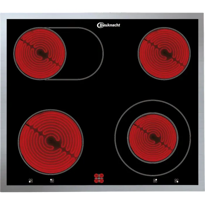 Bauknecht Bauk stove set HEKO H500 (black/silver)