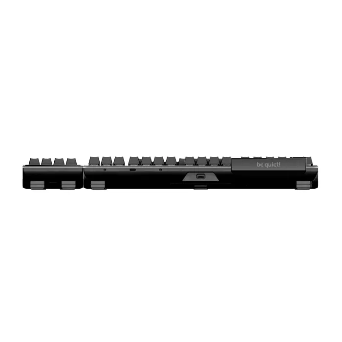 be quiet! Dark Mount modularna mehanička tipkovnica, Silent Linear prekidači, 8 zaslonskih tipki, Media Dock, ARGB osvjetljenje, PBT tipke – crna