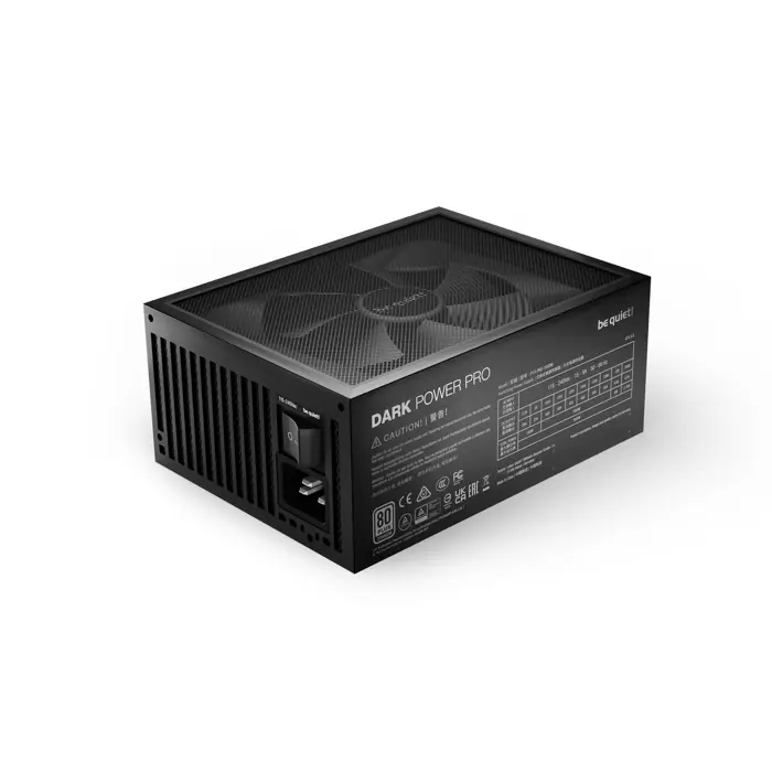 be quiet! Dark Power Pro 13 | 1600W power supply unit 20+4 pin ATX ATX Black