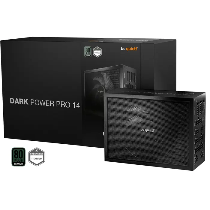 Be quiet Dark Power Pro 14 IO 1300W (black, 1300 watts)