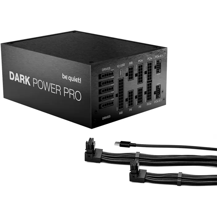 Be quiet Dark Power Pro 14 IO 1600W (black, 1600 watts)