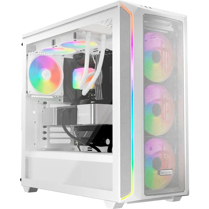 be quiet! Light Wings LX PWM high-speed 120 mm White Triple Pack, case fan (white, pack of 3)