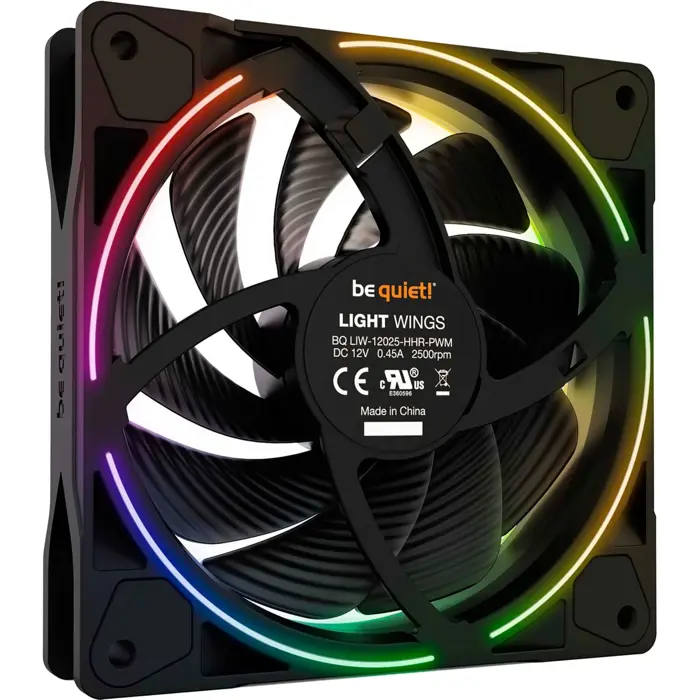 be quiet! Light Wings PWM HS 120x120x25 | BL073