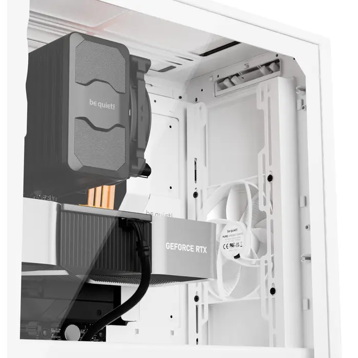 be quiet! PURE BASE 501 Airflow Window White (white)