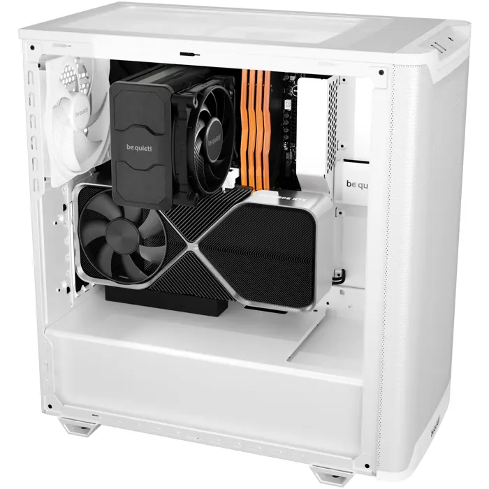 be quiet! PURE BASE 501 Airflow Window White (white)