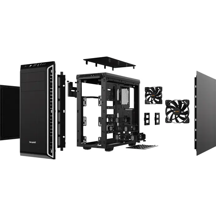 be quiet! PURE BASE 600 - black/silver