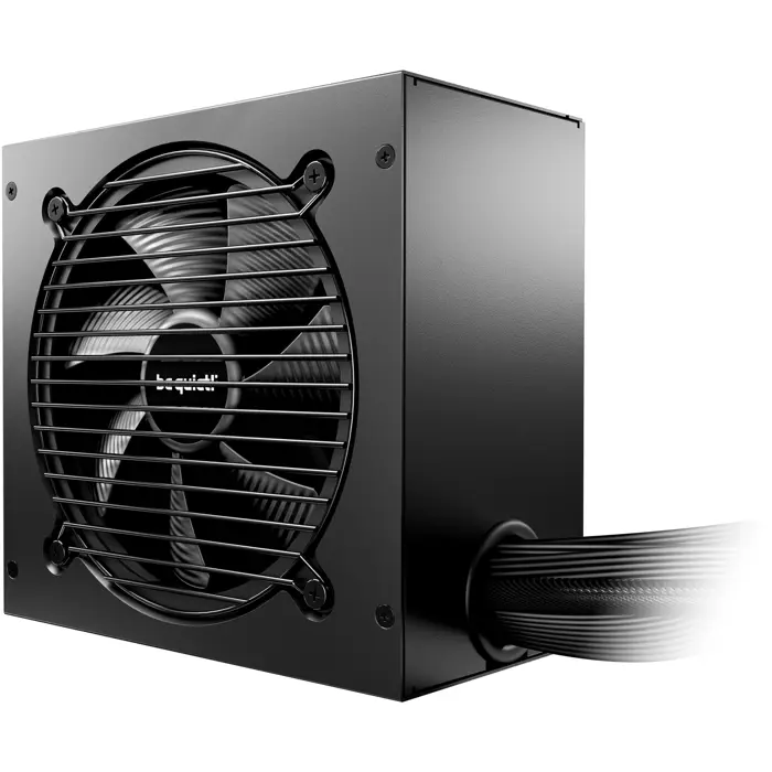 be quiet! Pure Power 12 650W, PC power supply black, 1x 12-pin high power GPU, 2x PCIe, 650 watts