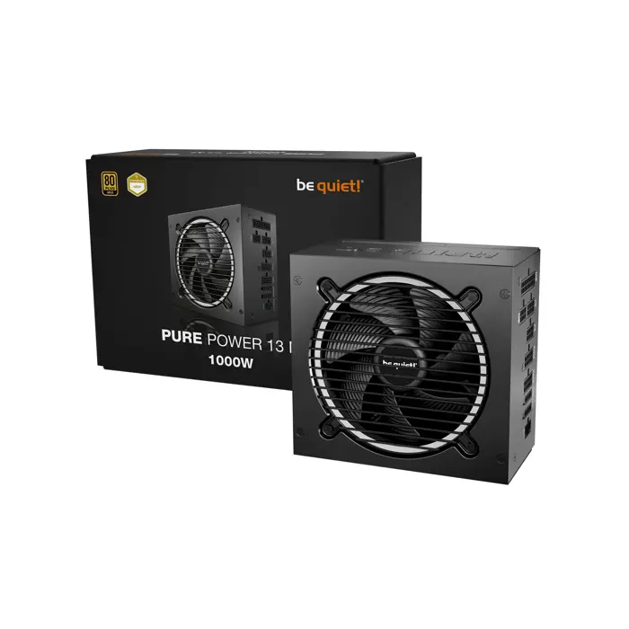 be quiet! Pure Power 13 M | 1000W power supply unit 20+4 pin ATX ATX Black