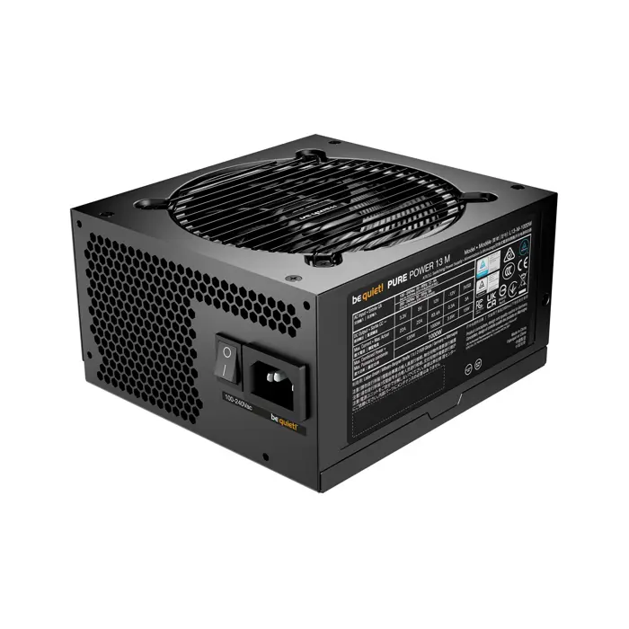 be quiet! Pure Power 13 M | 1000W power supply unit 20+4 pin ATX ATX Black