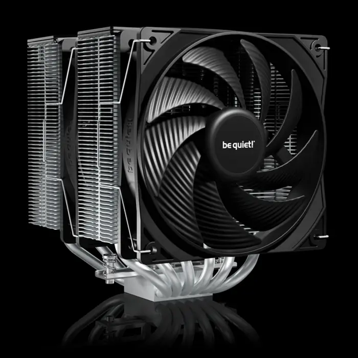 be quiet! Pure Rock Pro 3 CPU-Kühler - 120mm, silber-BK041