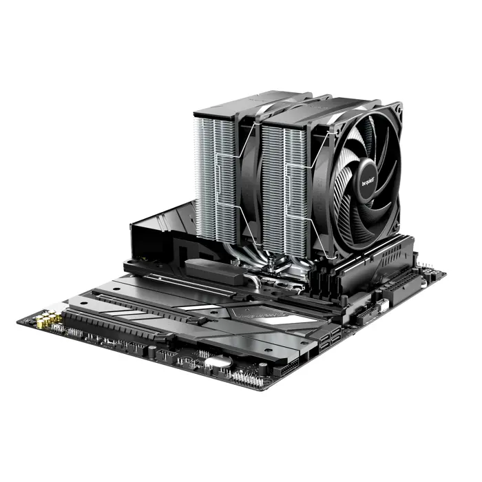 be quiet! Pure Rock Pro 3 CPU-Kühler - 120mm, silber-BK041