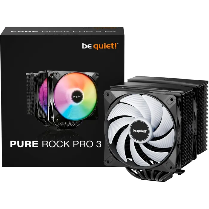 Be quiet Pure Rock Pro 3 LX Black (black,120 mm) BK043