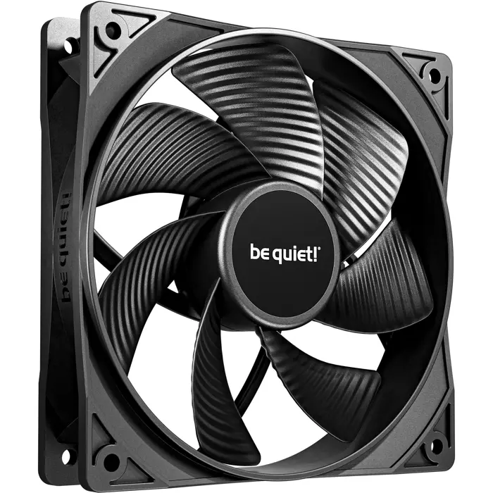 be quiet! Pure Wings 3 120mm PWM Reverse 3-Pack, case fan black, 3-pack, 120 mm