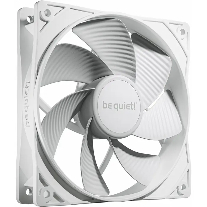 be quiet! Pure Wings 3 120mm PWM Reverse White 3-Pack, case fan white, 3-pack, 120 mm
