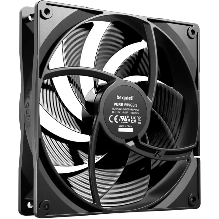 be quiet! Pure Wings 3 140mm PWM high-speed, case fan