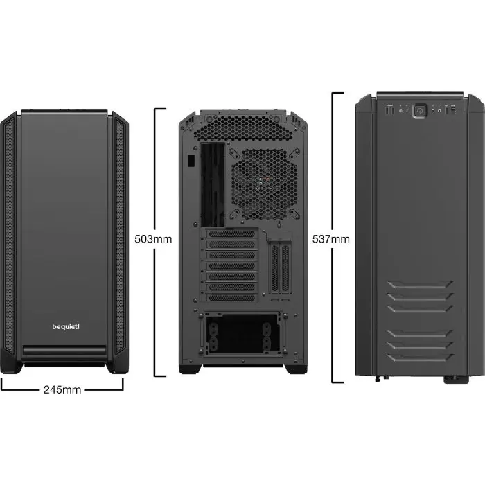 be quiet! SILENT BASE 601 Window Black