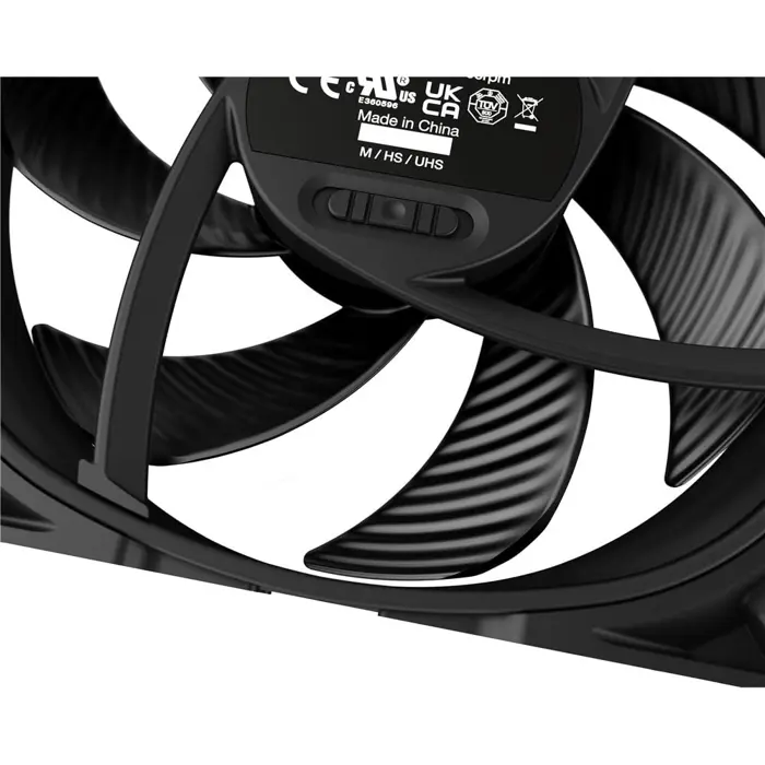 be quiet! Silent Wings PRO 4 PWM 140x140x25, case fan (black)