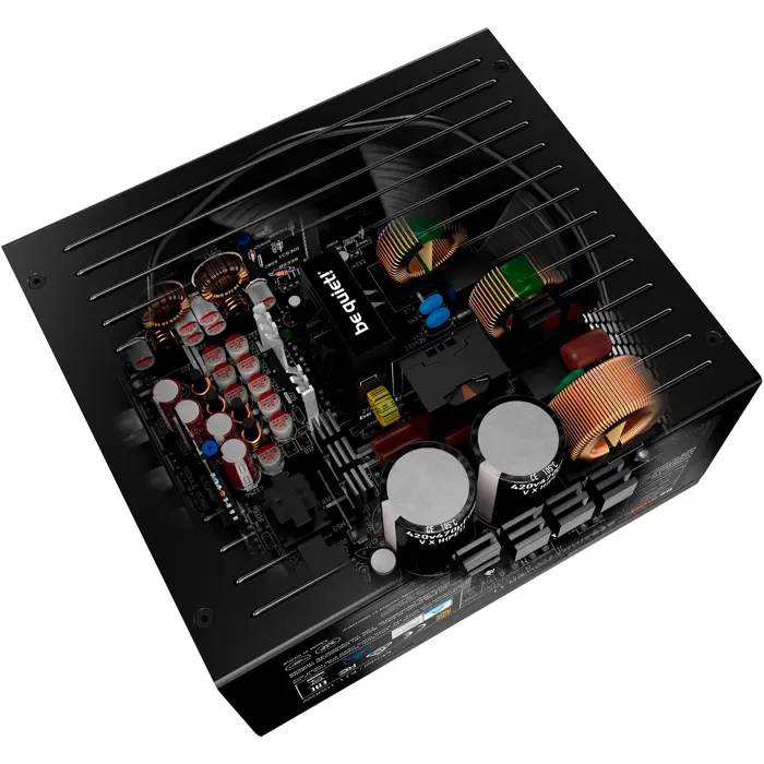 be quiet! Straight Power 12 Platinum 1000W ATX3.0, PC power supply (black, 1x 12VHPWR, 4x PCIe, cable management, 1000 watts)