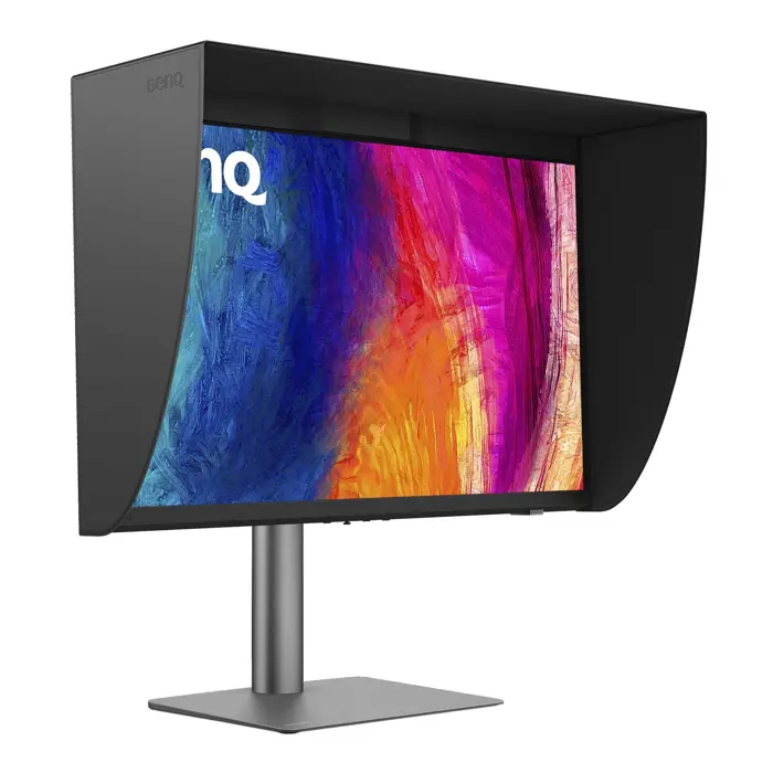 BenQ PD2770U (68.6 cm (27 inches), black, UltraHD/4K, IPS, HDMI, DP, USB-C, USB hub, KVM)