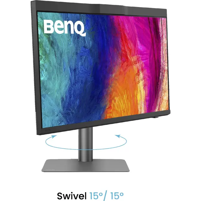 BenQ PD2770U (68.6 cm (27 inches), black, UltraHD/4K, IPS, HDMI, DP, USB-C, USB hub, KVM)