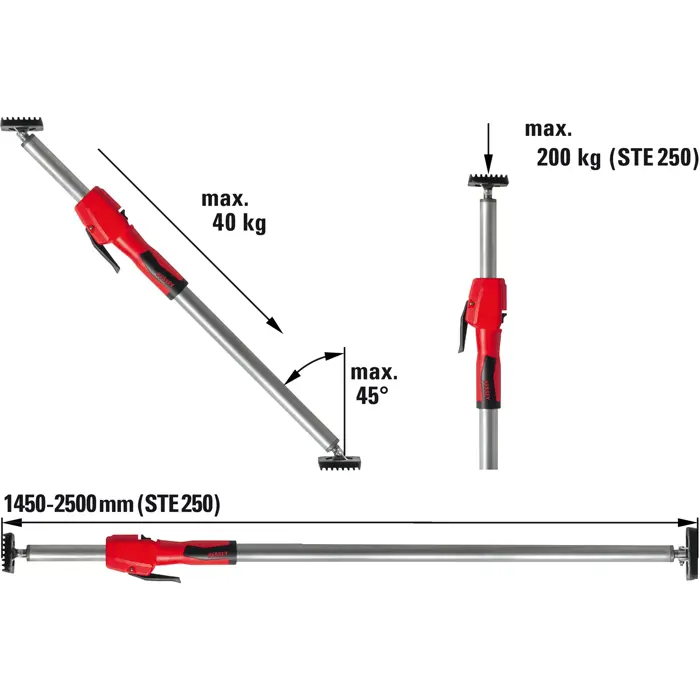BESSEY ceiling and assembly support STE 2500 - STE250
