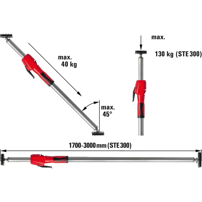 BESSEY ceiling and assembly support STE 3000 - STE300