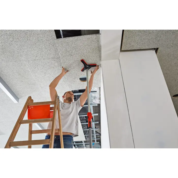 BESSEY ceiling mount STE-DS, support (red, for tube O 25mm and 28mm)