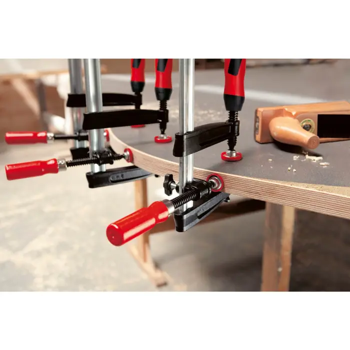 Bessey edge clamp KT5-1CP (red, with 1 spindle)