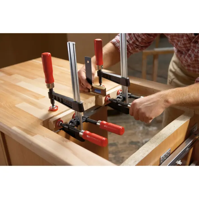 Bessey edge clamp KT5-1CP (red, with 1 spindle)