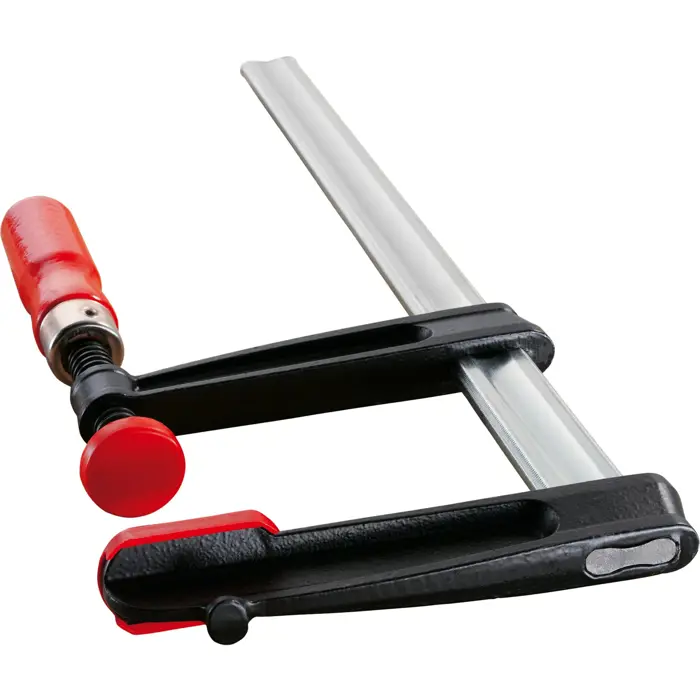 Bessey malleable cast iron screw clamp TPN20B6BE (red/black, 200/60)