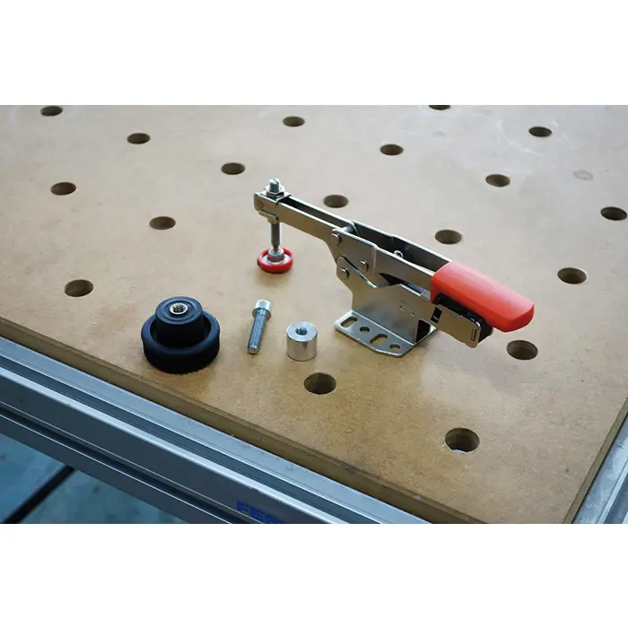 BESSEY push-pull clamp STC-IHH25-T20, with accessory set (silver)