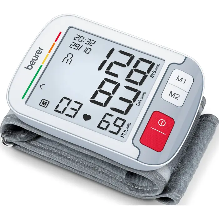Beurer BC 51 wrist blood pressure monitor (white/gray)