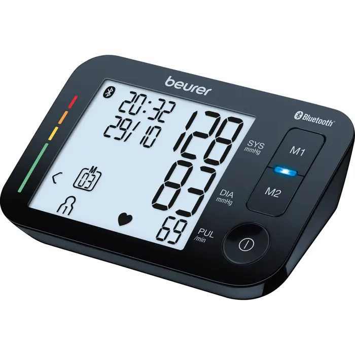 Beurer BM 54 upper arm blood pressure monitor (black, Bluetooth)