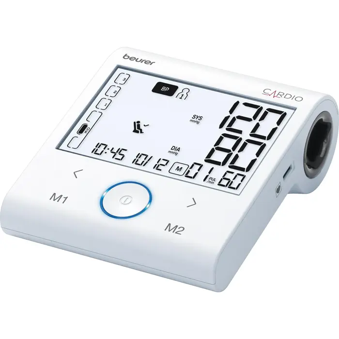 Beurer BM 96 Cardio with ECG function, blood pressure monitor (white/grey)