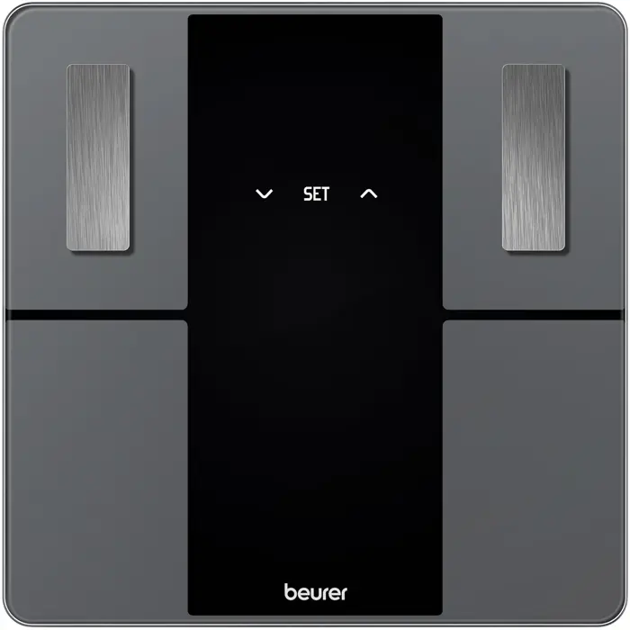 Beurer diagnostic scale BF 500 Super Black Edition (grey/black, Bluetooth)