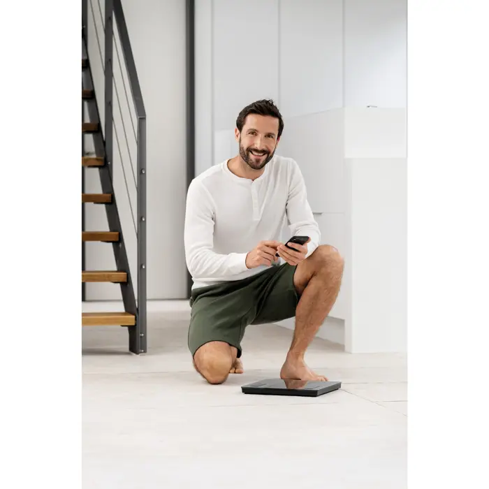 Beurer diagnostic scale BF 500 Super Black Edition (grey/black, Bluetooth)